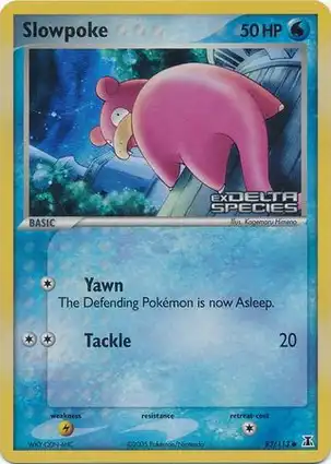 Slowpoke 83/113 EX Delta Species