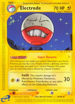 Electrode 8/147 Aquapolis