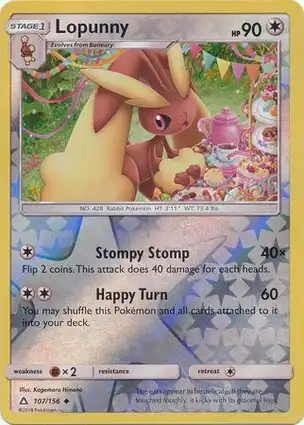 Lopunny 107/156 Ultra Prism