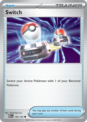 Switch 130/132 Mega Evolution