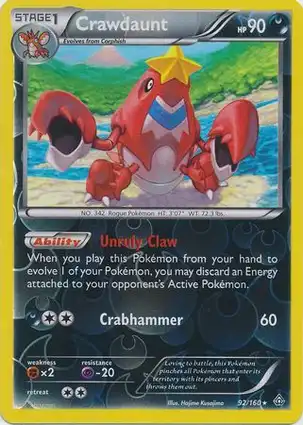 Crawdaunt 92/160 Primal Clash