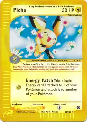 Pichu 22/165 Expedition Base Set
