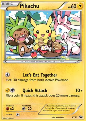 Pikachu XY95 XY Promos