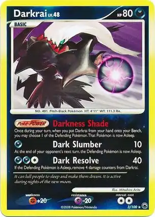 Darkrai 3/100 Majestic Dawn
