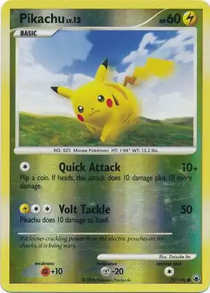 Pikachu 70/100 Majestic Dawn
