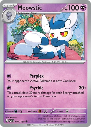 Meowstic 034/088 Perfect Order
