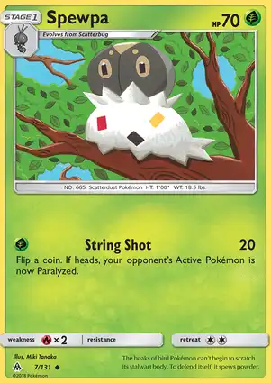 Spewpa 7/131 Forbidden Light
