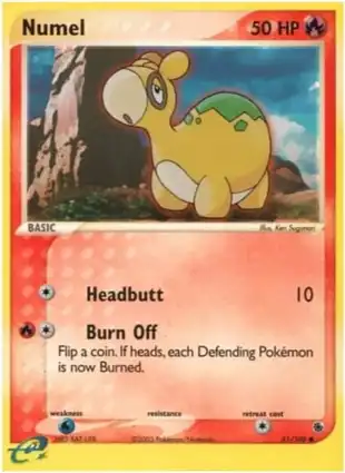Numel 61/109 EX Ruby & Sapphire