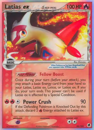 Latias ex 95/101 EX Dragon Frontiers