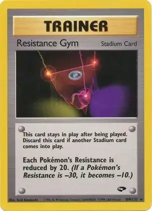 Resistance Gym 109/132 Gym Challenge