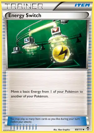 Energy Switch 89/111 Furious Fists