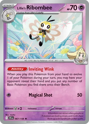 Lillie's Ribombee 067/159 Journey Together