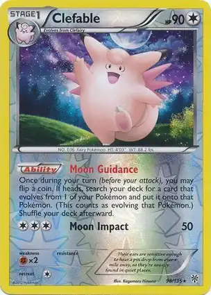 Clefable 98/135 Plasma Storm