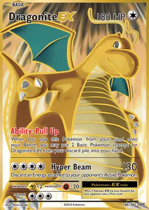Dragonite-EX 106/108 Evolutions