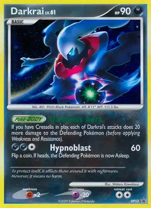 Darkrai DP52 Diamond & Pearl Promos