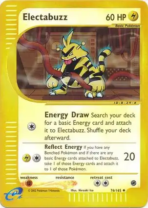 Electabuzz 76/165 Expedition Base Set