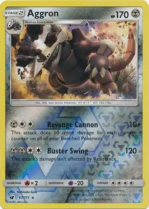 Aggron 67/111 Crimson Invasion