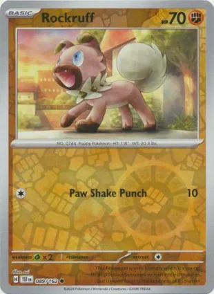 Rockruff 089/162 Temporal Forces