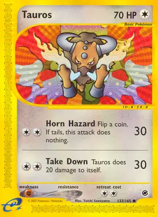 Tauros 133/165 Expedition Base Set