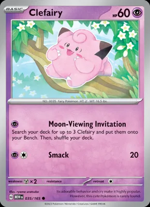 Clefairy 035/165 Scarlet & Violet 151
