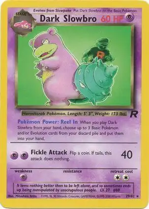 Dark Slowbro 29/82 Team Rocket