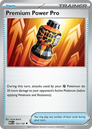 Premium Power Pro 124/132 Mega Evolution