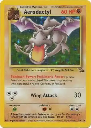 Aerodactyl 1/62 Fossil