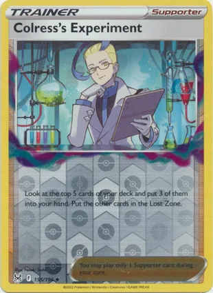 Colress's Experiment 155/196 Lost Origin