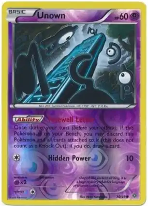Unown 30/98 Ancient Origins