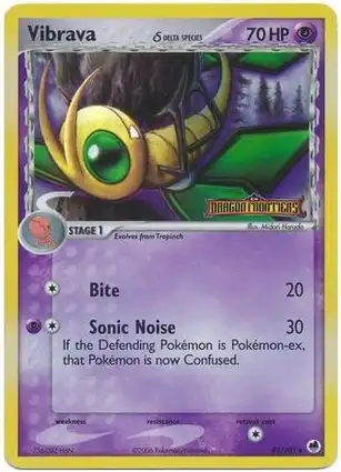 Vibrava 42/101 EX Dragon Frontiers