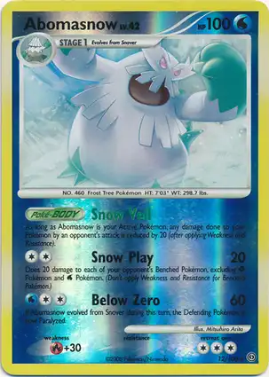 Abomasnow 12/100 Stormfront