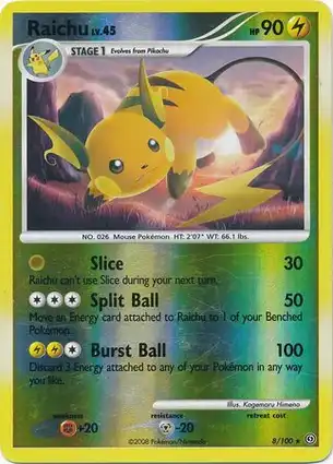 Raichu 8/100 Stormfront