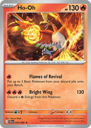 Ho-Oh 010/086 Chaos Rising