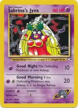Sabrina's Jynx 59/132 Gym Heroes