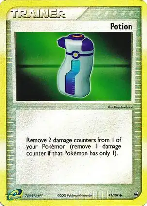 Potion 91/109 EX Ruby & Sapphire