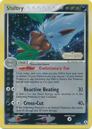 Shiftry 12/92 EX Legend Maker