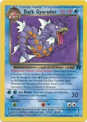 Dark Gyarados 25/82 Team Rocket