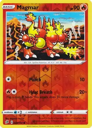 Magmar 029/192 Rebel Clash