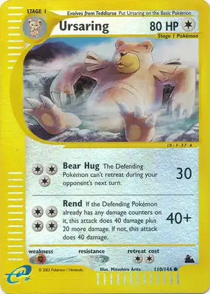 Ursaring 110/144 Skyridge