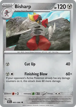 Bisharp 065/086 Black Bolt
