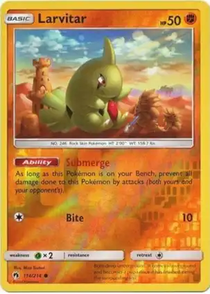 Larvitar 114/214 Lost Thunder