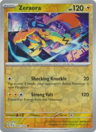 Zeraora 057/162 Temporal Forces