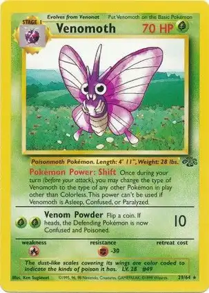 Venomoth 29/64 Jungle