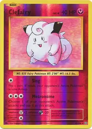 Clefairy 63/108 Evolutions
