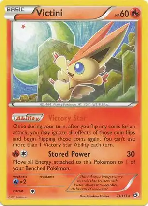 Victini 23/113 Legendary Treasures