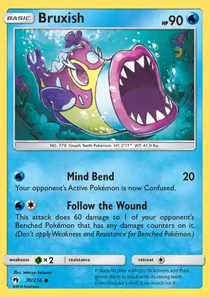 Bruxish 70/214 Lost Thunder
