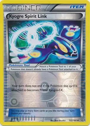 Kyogre Spirit Link 132/160 Primal Clash