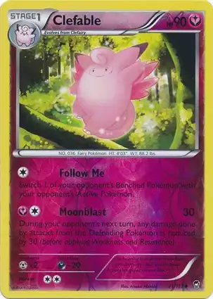 Clefable 71/111 Furious Fists
