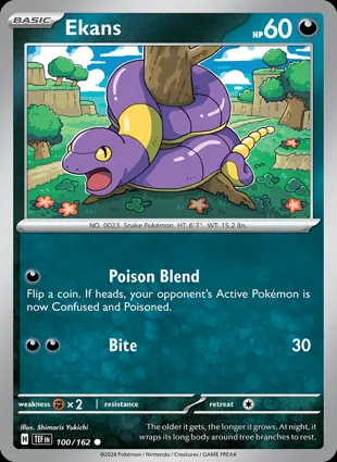 Ekans 100/162 Temporal Forces