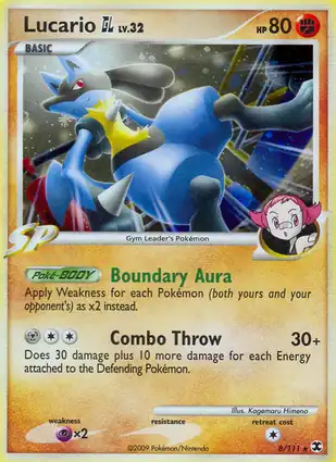 Lucario GL 8/111 Rising Rivals